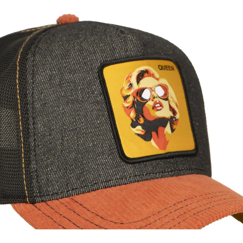 cap-curbata-black-snapback-marilyn-monroe-famous-de-capslab