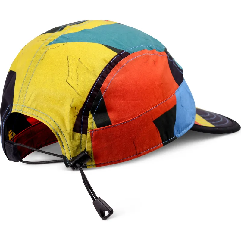 cappello-con-visiera-curva-multicolore-regolabile-geometric-dark-soft-fc-di-djinns