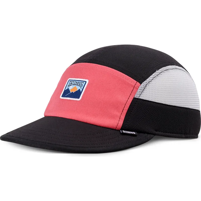 gorra-curva-nera-regolabile-seersoftmesh-soft-fc-di-djinns