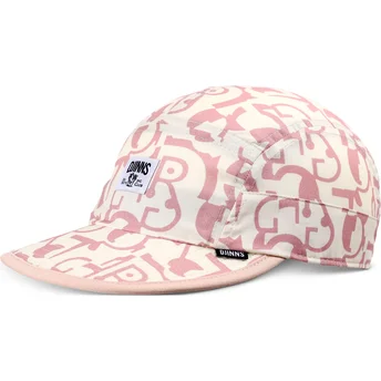 Șepci curbată bej snapback rosa Simple Aztek Soft FC de Djinns