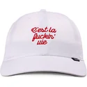cappellino-bianco-regolabile-con-visiera-curva-c-est-la-fuckin-vie-di-djinns