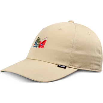Cap curbată beige adjustable strap de Djinns