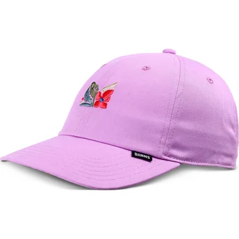 Casquette courbée violette ajustable M-Flowers Djinns