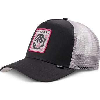 Cap curbată black snapback de Djinns