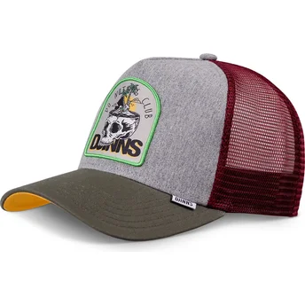 Șepci curbată papagal snapback Scull Do Nothing Club HFT de Djinns