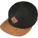 epci-plata-negru-snapback-honey-knit-de-djinns