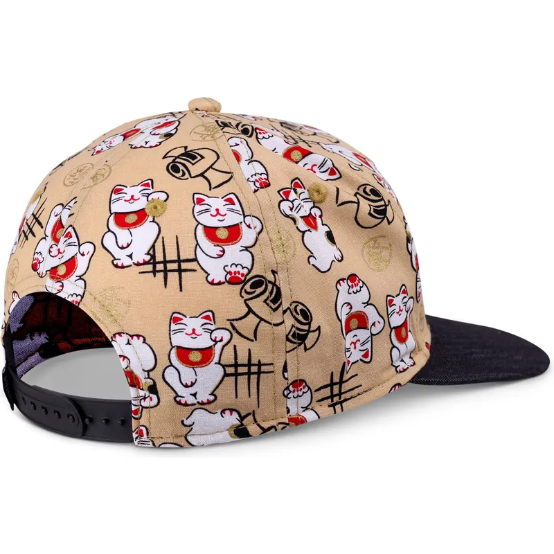 cap-plata-beige-snapback-pentru-copii-de-djinns