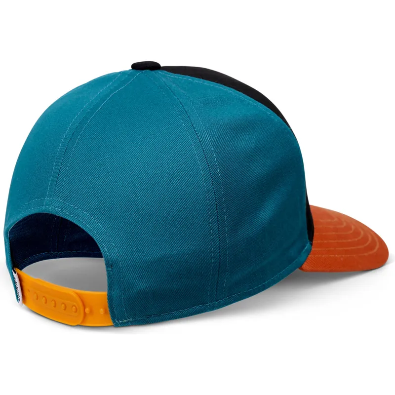 gebogene-mehrfarbige-snapback-kappe-fur-kinder-food-croissant-basic-von-djinns