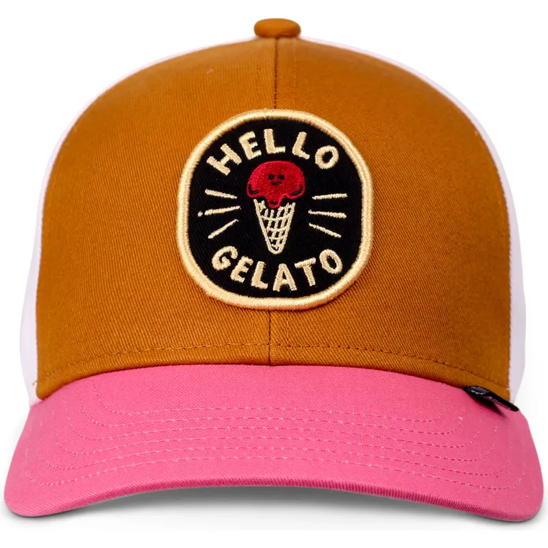 epci-curbata-papagal-snapback-pentru-copii-food-gelato-basic-de-djinns