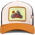 casquette-trucker-marron-riding-fast-hft-coastal