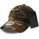 epci-curbata-camuflaj-reglabila-9twenty-brushed-cotton-three-looms-woodland-de-new-era