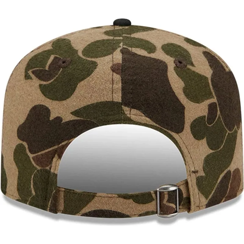 verstellbare-kappe-mit-gebogenem-schirm-im-camouflage-design-19twenty-brushed-cotton-three-looms-duck-der-los-angeles-dodgers-ml