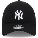 cappellino-curvo-nero-regolabile-9twenty-merino-wool-yarn-dei-new-york-yankees-mlb-di-new-era