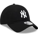 justerbar-svart-bojd-keps-9twenty-merino-wool-yarn-fran-new-york-yankees-mlb-av-new-era