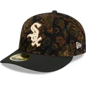 schwarze-gebogene-angepasste-59fifty-low-profile-floral-cord-three-looms-printed-corduroy-kappe-der-chicago-white-sox-mlb-von-ne