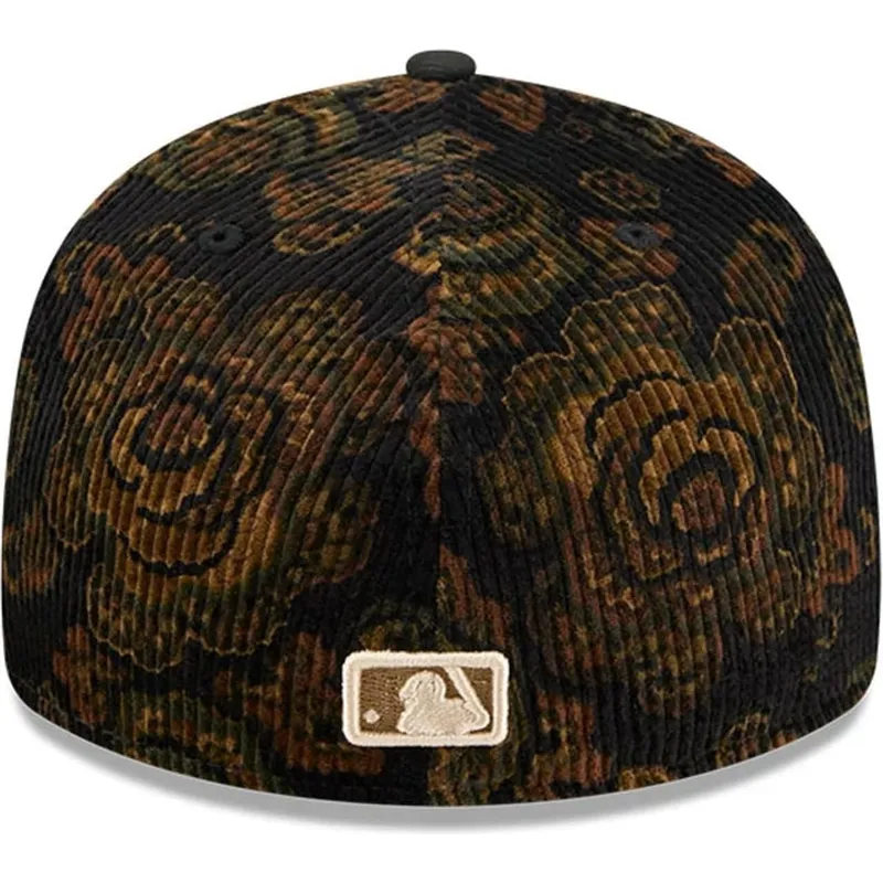 cap-curbata-black-ajustada-59fifty-low-profile-floral-cord-three-looms-printed-corduroy-de-san-diego-padres-mlb-de-new-era