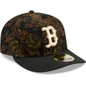 svart-bojd-keps-justerbar-59fifty-low-profile-floral-cord-three-looms-printed-corduroy-fran-boston-red-sox-mlb-av-new-era