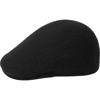 Berete negru Wool 507 Black de Kangol