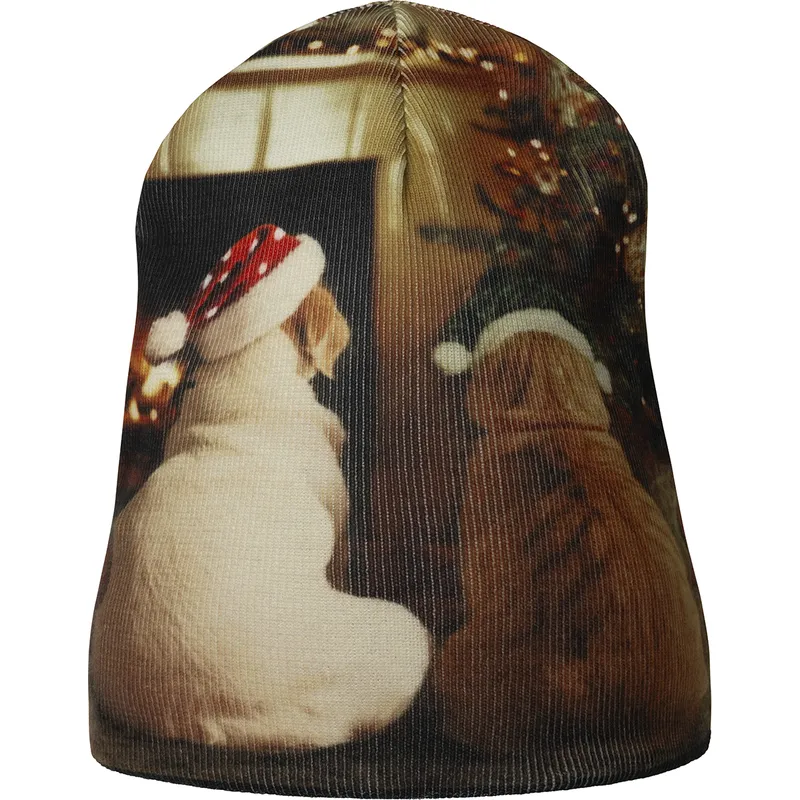 berretto-multicolore-holiday-rev-buddy-black-di-kangol