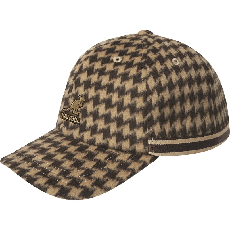 cap-curbata-brown-adjustable-strap-de-kangol