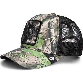 Cappellino trucker camuffamento pantera Panther Camouflage Seasonal Real Tree The Farm di Goorin Bros.
