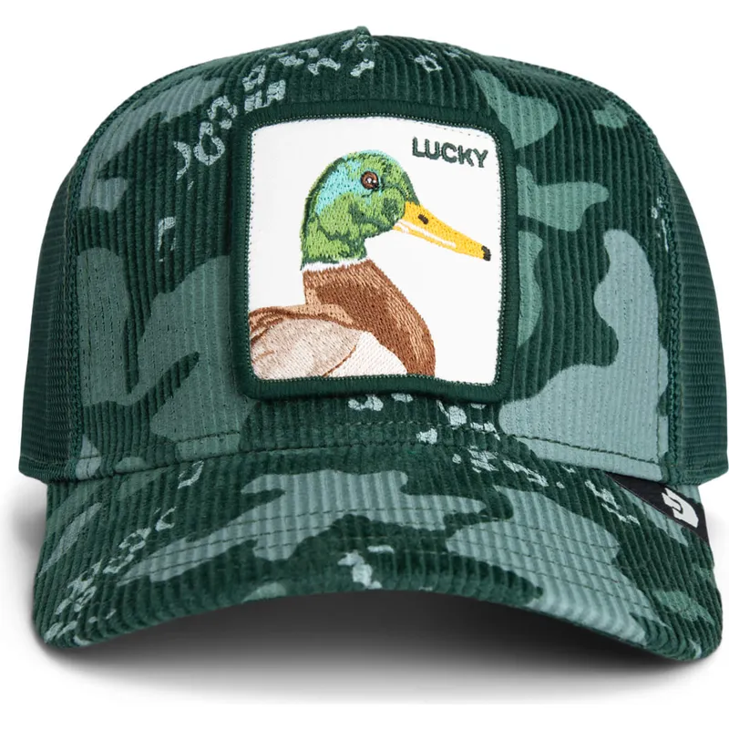 goorin-bros-the-farm-lucky-duck-corduroy-camo-grune-enten-trucker-kappe