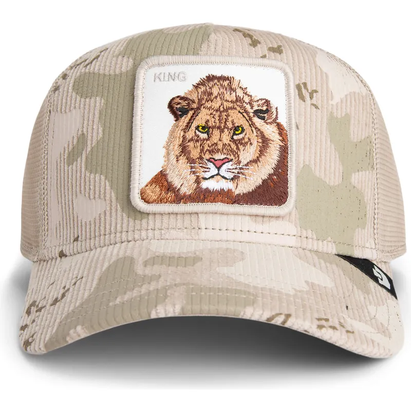 epci-curbata-bej-snapback-king-corduroy-camo-the-farm-de-goorin-bros