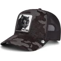 cappellino-trucker-nero-pantera-panther-corduroy-camo-the-farm-di-goorin-bros