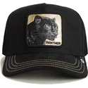 epci-curbata-negru-snapback-panther-golden-suede-the-farm-de-goorin-bros
