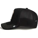 epci-curbata-negru-snapback-panther-golden-suede-the-farm-de-goorin-bros