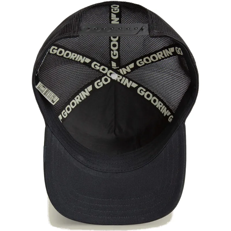 epci-curbata-negru-snapback-panther-golden-suede-the-farm-de-goorin-bros
