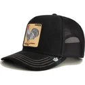 epci-curbata-negru-snapback-cock-golden-suede-the-farm-de-goorin-bros
