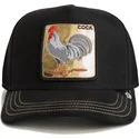 epci-curbata-negru-snapback-cock-golden-suede-the-farm-de-goorin-bros