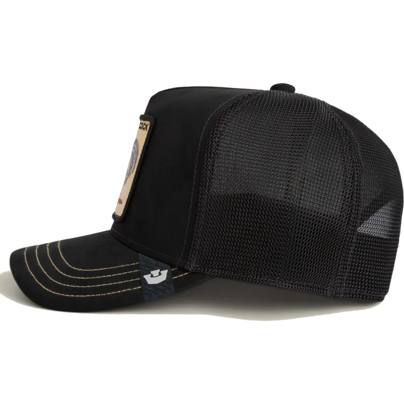 epci-curbata-negru-snapback-cock-golden-suede-the-farm-de-goorin-bros