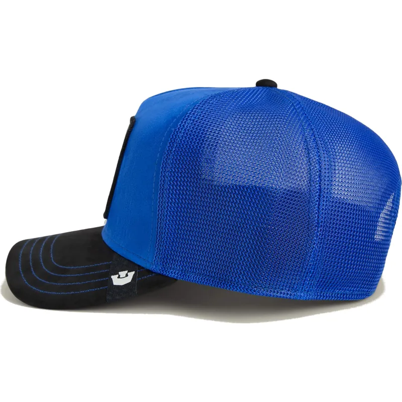 epci-curbata-albastru-snapback-flex-suede-the-farm-de-goorin-bros