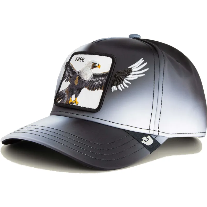 gorra-curva-nera-snapback-aquila-free-steal-this-hat-wings-the-farm-di-goorin-bros