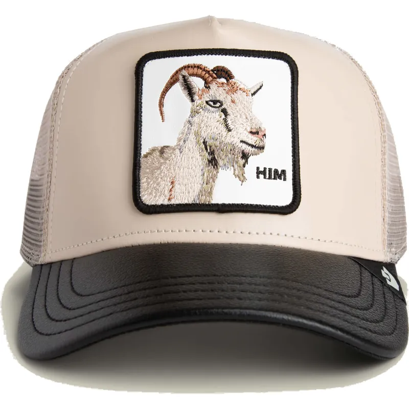 cappellino-trucker-beige-e-nero-capra-him-courtside-the-farm-di-goorin-bros