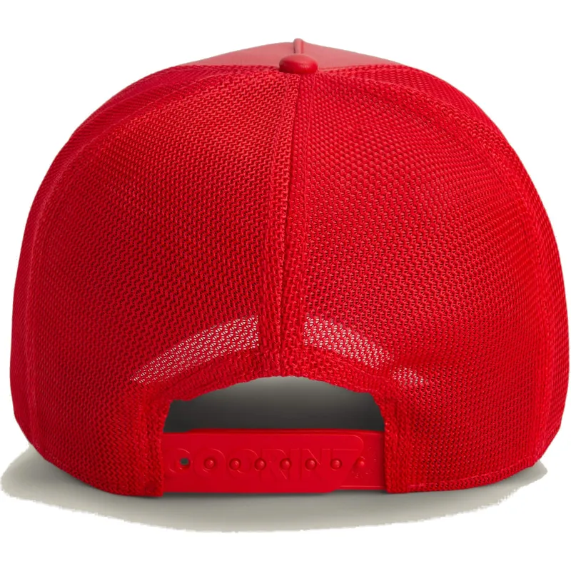 cappellino-trucker-rosso-e-nero-gatto-misfit-courtside-the-farm-di-goorin-bros