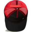 cappellino-trucker-rosso-e-nero-gatto-misfit-courtside-the-farm-di-goorin-bros