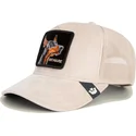casquette-trucker-beige-chien-dobermann-beware-doberman-velour-the-farm-goorin-bros