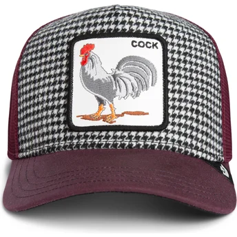 Cappellino trucker multicolore gallo Cock Rooster Verry Dapper The Farm di Goorin Bros.