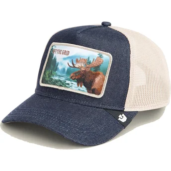 Șepci curbată camionagiu albastru snapback alce Off The Grid Staycation Homestead The Farm The Farm de Goorin Bros.