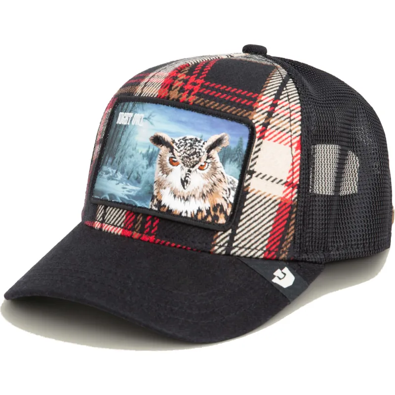 gorra-trucker-mehrfarbig-eule-night-owl-cabin-fever-homestead-the-farm-von-goorin-bros