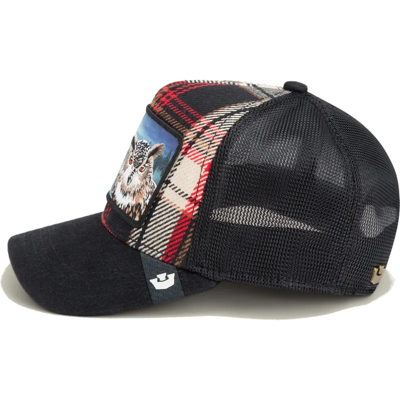 cappellino-trucker-multicolore-gufo-night-owl-cabin-fever-homestead-the-farm-di-goorin-bros