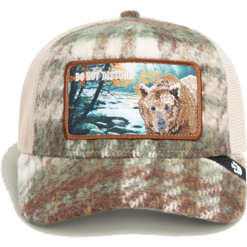 epci-curbata-maro-snapback-do-not-disturb-don-t-poke-the-bear-homestead-the-farm-de-goorin-bros
