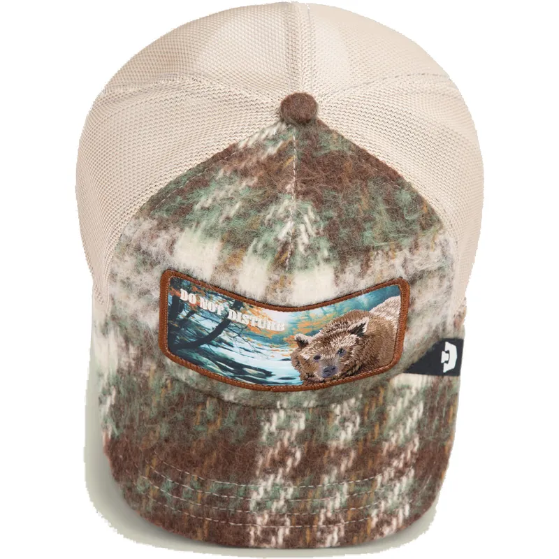 gorra-trucker-marrone-orso-do-not-disturb-don-t-poke-the-bear-homestead-the-farm-di-goorin-bros