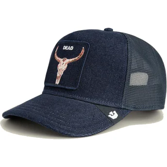 Șepci curbată camionagiu bleumarin snapback buey Dead Denim The Farm The Farm de Goorin Bros.