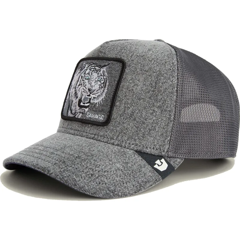 epci-curbata-gri-snapback-savage-denim-the-farm-de-goorin-bros epci-curbata-gri-snapback-savage-denim-the-farm-de-goorin-bros