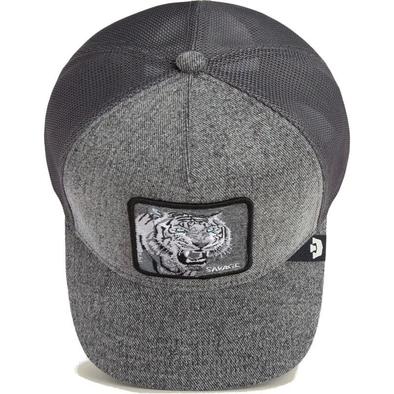 epci-curbata-gri-snapback-savage-denim-the-farm-de-goorin-bros epci-curbata-gri-snapback-savage-denim-the-farm-de-goorin-bros