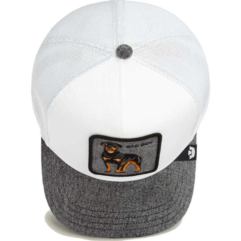 epci-curbata-gri-snapback-bad-boy-denim-the-farm-de-goorin-bros